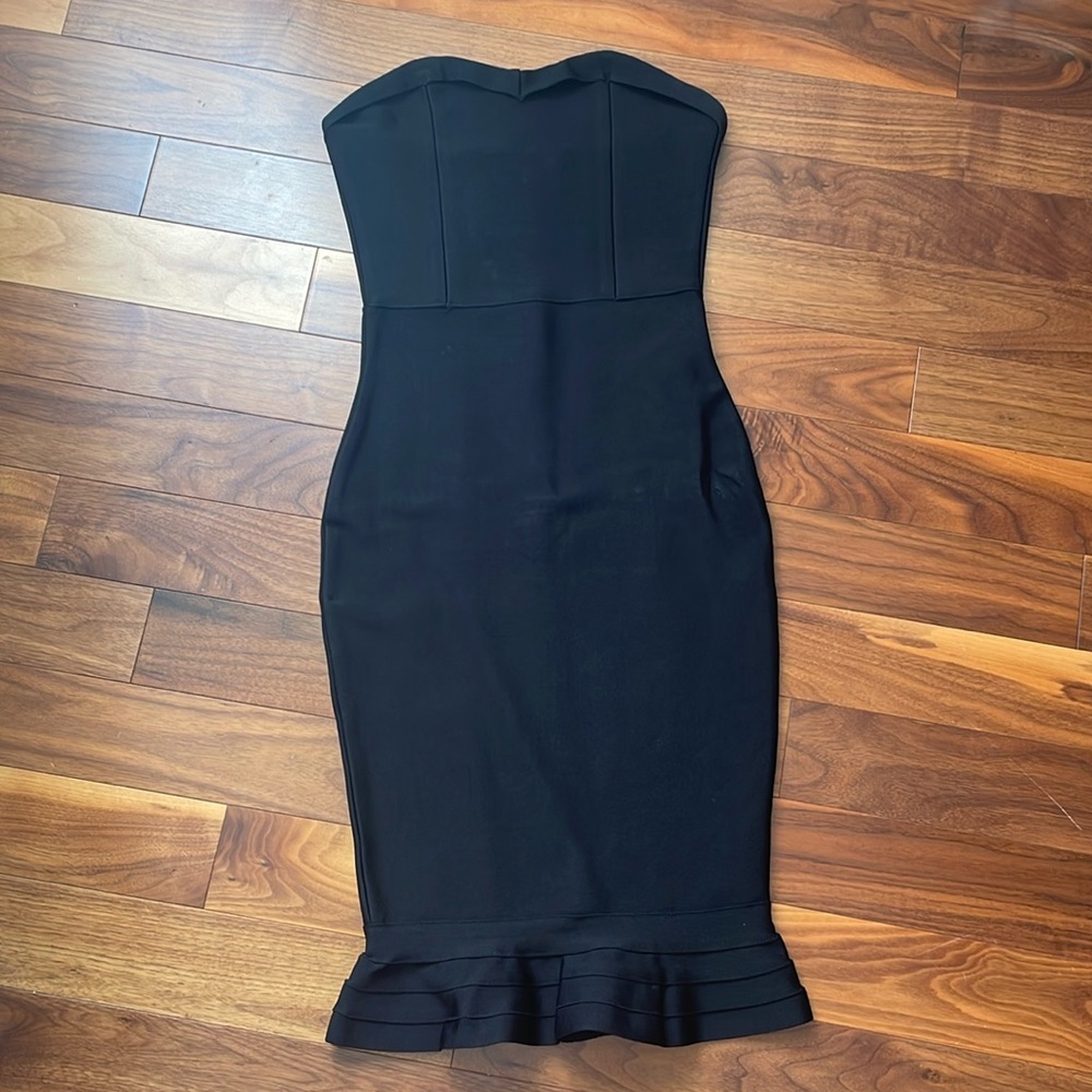 Strapless Bandage Style Dress